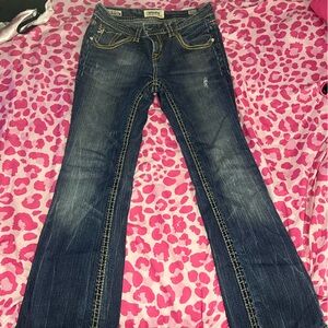 MEK Low Rise BootCut Jeans Womens